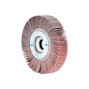 PFERD 6" x 1" Unmounted Flap Wheel - 1" A.H. - Aluminum Oxide - 180 Grit 45607